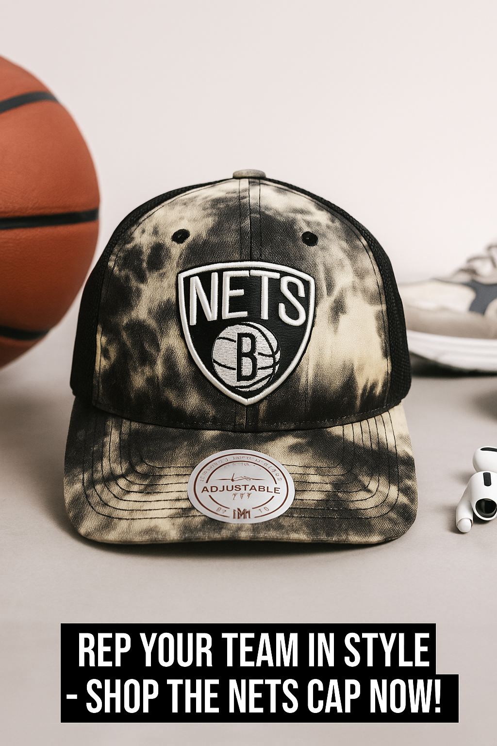 Brooklyn Nets Tie-Dye Cap