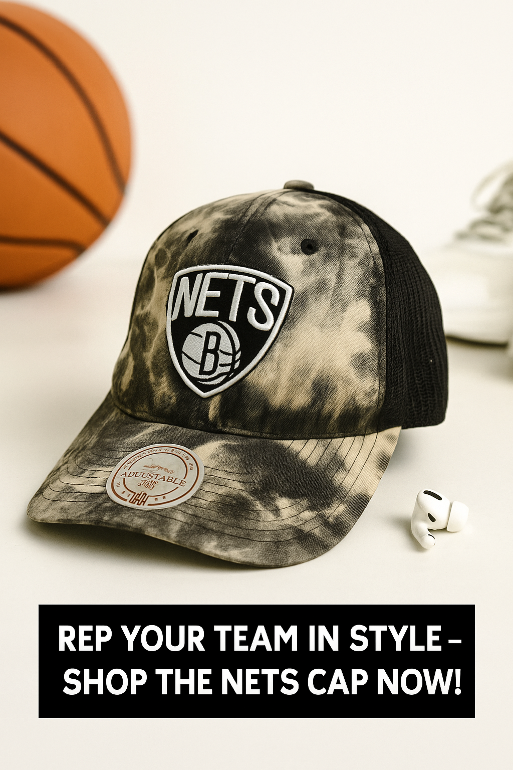 Brooklyn Nets Tie-Dye Cap