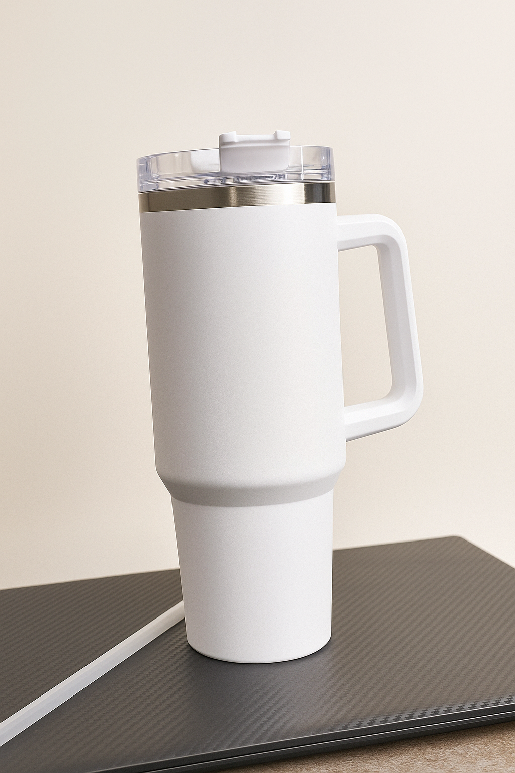 Matte White Insulated Tumbler