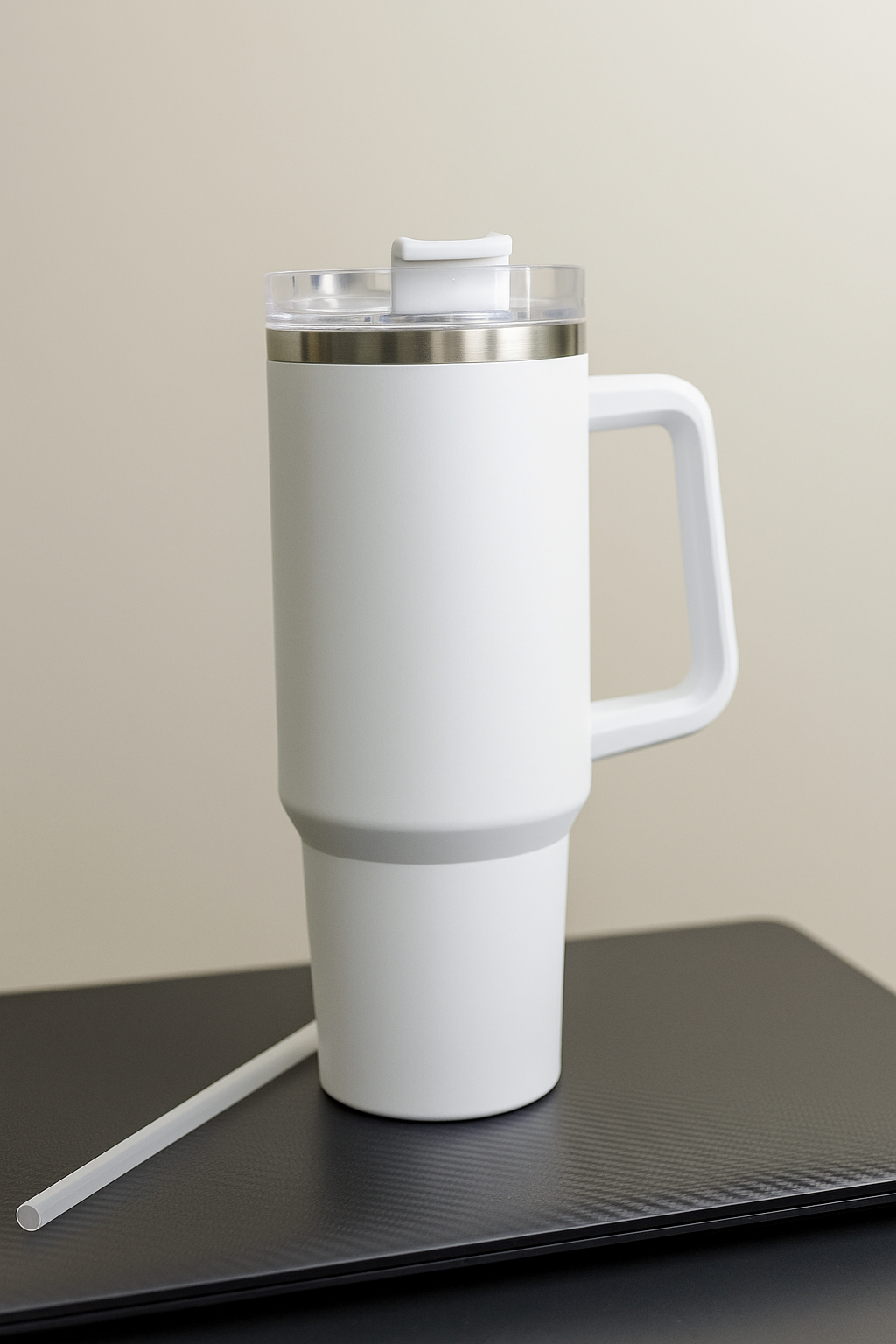 Matte White Insulated Tumbler